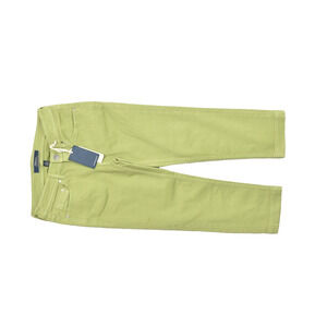 Tommy Bahama Women's Grambecy Twill Crop Jeans Palm Green Size 2 Cotton NWT